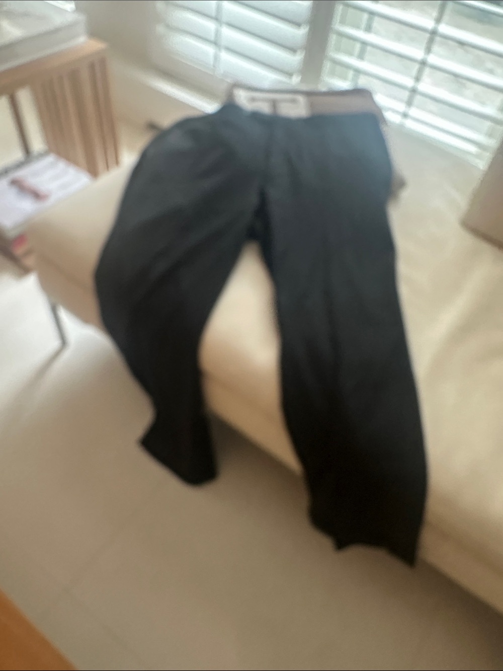 Canali Black Men's Dress Pants